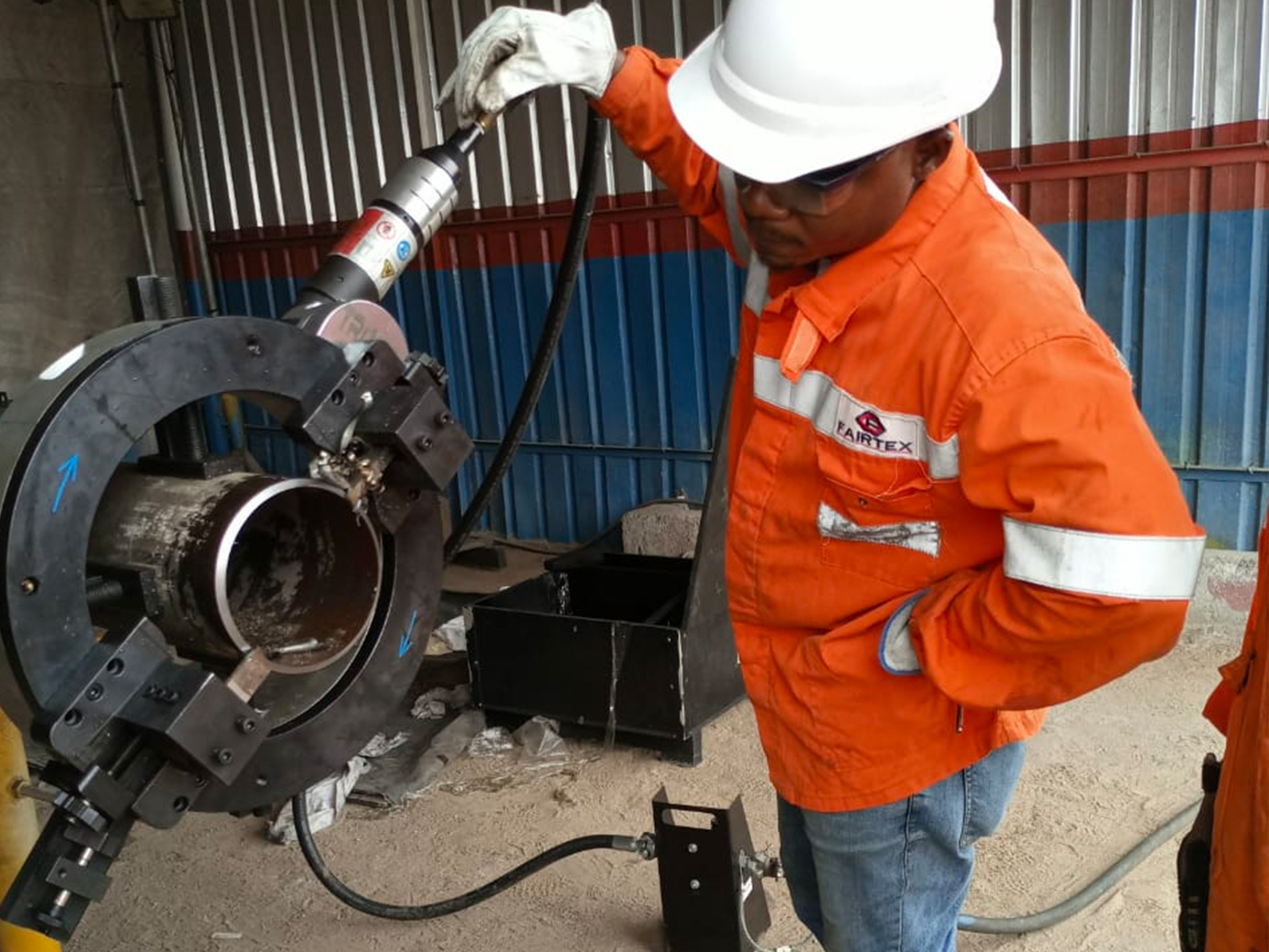  Pipe Cold Cutting and Beveling Services